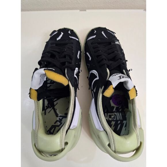 NIKE X ACRONYM BLAZER LOW BLACK IN HAND NOW MEN\'S SIZE 6.5 DO9373-001 main image 5